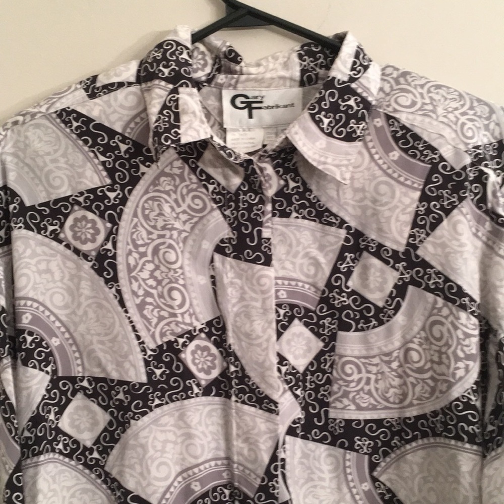 Rare! Vintage silk blouse Gary Fabrikant 90’s​​